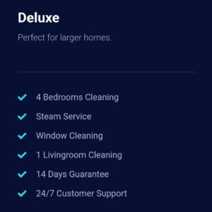 Deluxe Cleaning Plan